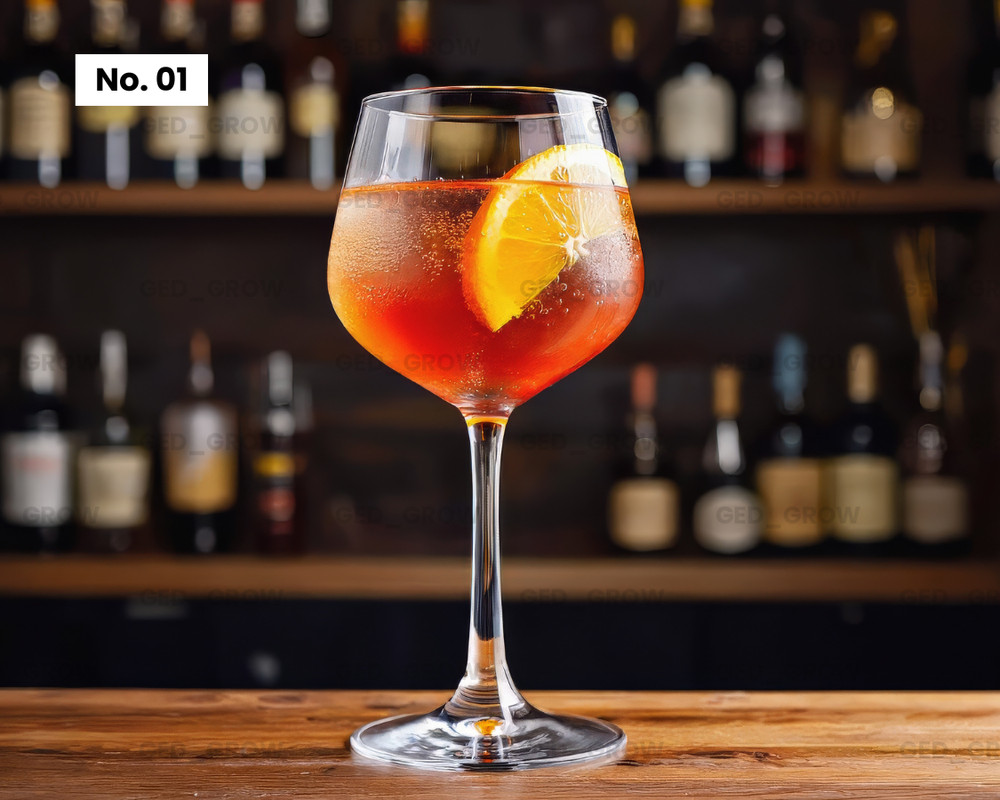 Aperol Spritz – Drink Photography Product | Ai Visual Beverage Photo Product