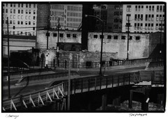 Tom Palazzolo Signed Photo «Chicago», 1963 Vintage Stamped Chicago Av / Halsted