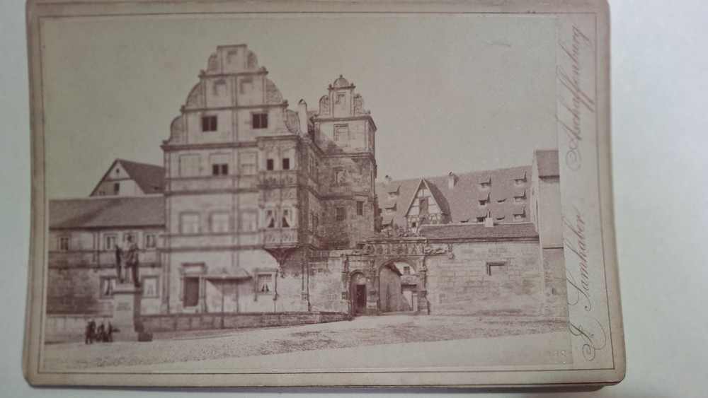 Photo 11×17 cm Bamberg Bavaria Upper Franconia CDV Photo Sambacher around 1885