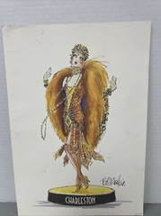 Barbie Bob Mackie «Charleston» Lithograph/Picture/Photo #24252-0960