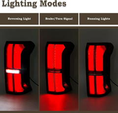 81560-AK010 RH LED Tail Light Fit for 2024 2025 Toyota Tacoma SR/SR5 W/O Tailgat