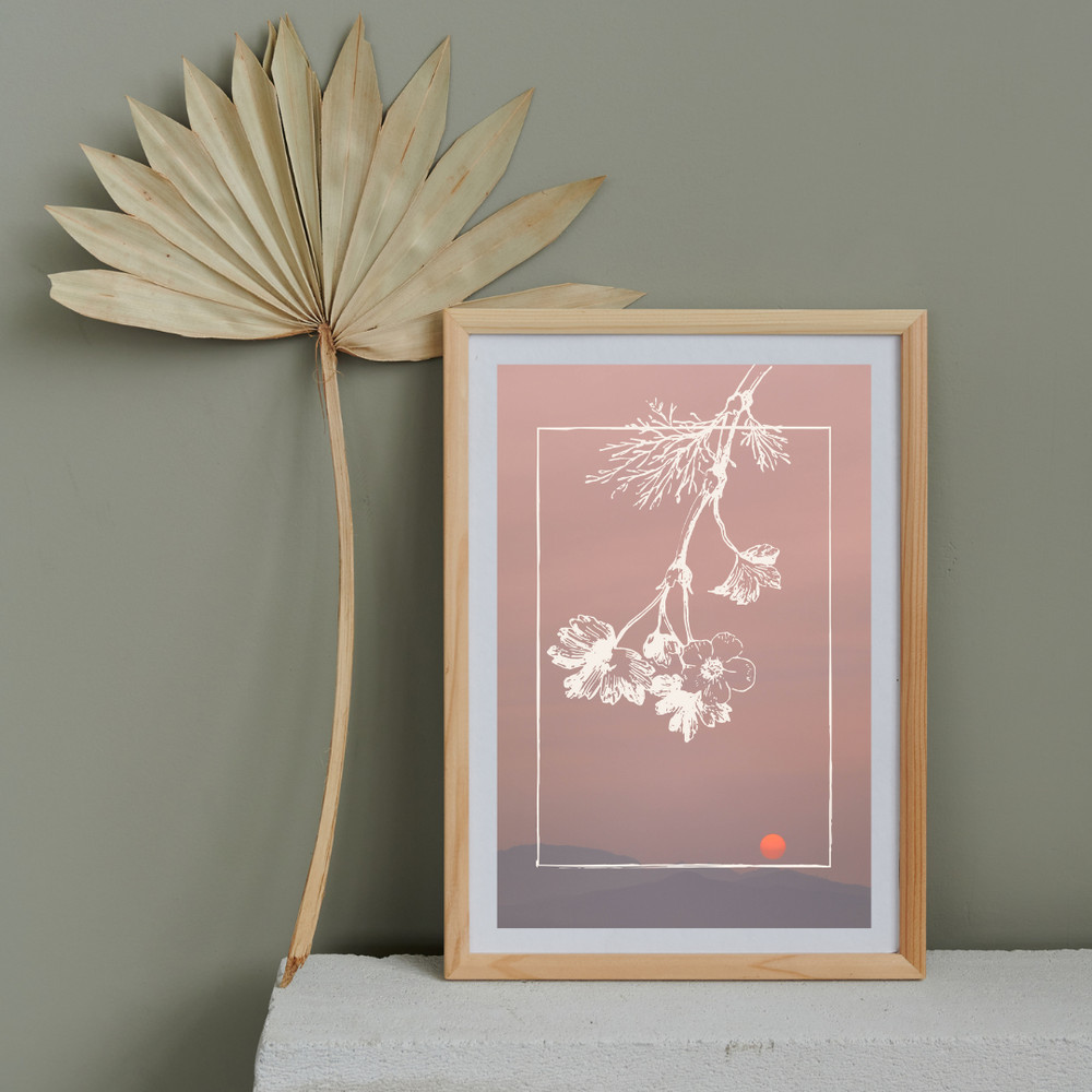 Nature Sunset Wall Décor Photography Print Contemporary Art 5×7
