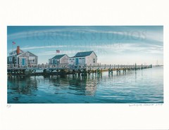 Private Pier – Nantucket Island Fine Art Photography – Signed Artist Proof