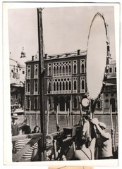 Photograph Venice – Venezia, filming of the film Grand Canal 1942