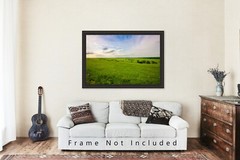 Plains Photography Print – Picture of Tallgrass Prairie in Kansas Flint Hills
