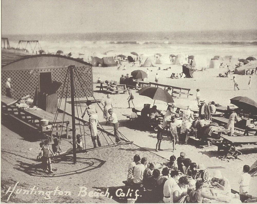 HUNTINGTON BEACH Surf City PLAYGROUND NEXT TO PIER Photo Print 1356 11″ x 14″