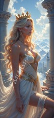 Princess – Digital Image Picture Phone Background AI Art, 10 images – #06
