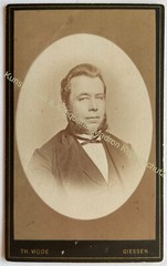 orig. CDV photo photograph man gentleman fashion around 1880 Giessen Wode