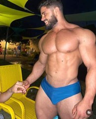 [Z276] Handsome Male Cute Model Showing Off Body Manly Physique