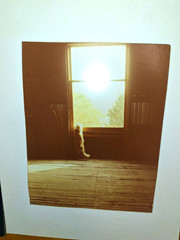 1978 Kodachrome Photography Scenes From 1834 Barn Student Art Show 8×10″ Mounted