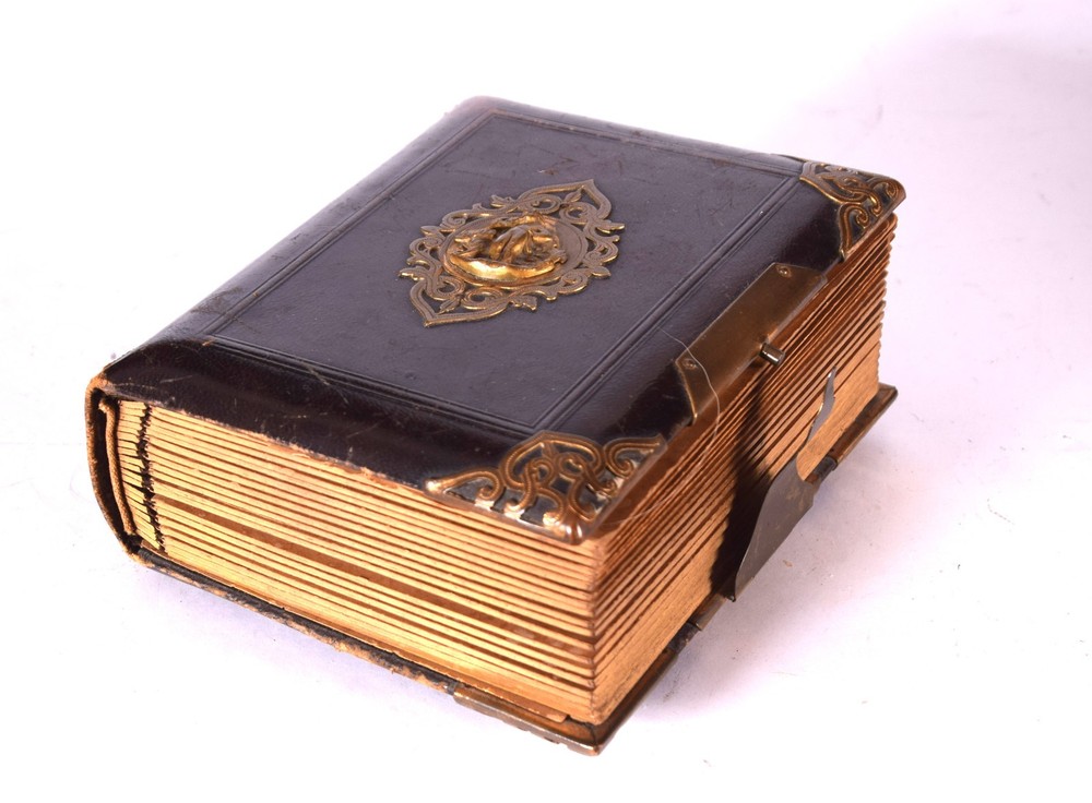 old 22 pieces Photos in Photo Album Photo CAB Photographs Album Antique