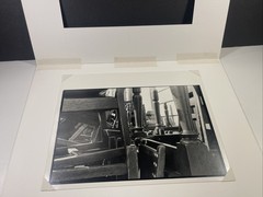 2 Black And White Art Photograph 6 1/2” X10 “Jumbled” & “Captured” Unsigned
