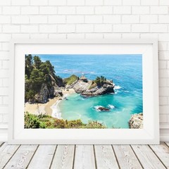 Big Sur Photography Wall Art, McWay Falls Photo Print, Highway One Pacific Ocean