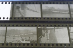 56 great old negative pictures – Hülskens Wesel – shipping laying culvert? 60-7