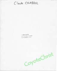 CLAUDE CHABROL Film Director FRENCH NEW WAVE Original Photograph by Jerry Bauer