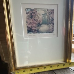 RARE Suzanne Camp Crosby Original SIGNED ART Photographic Print 1998 GREEN DOOR