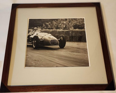 MARCEL BOLOMET PLATINUM PHOTO RACING PRINT TALBOT LAGO CAR 1930’S – 40’S