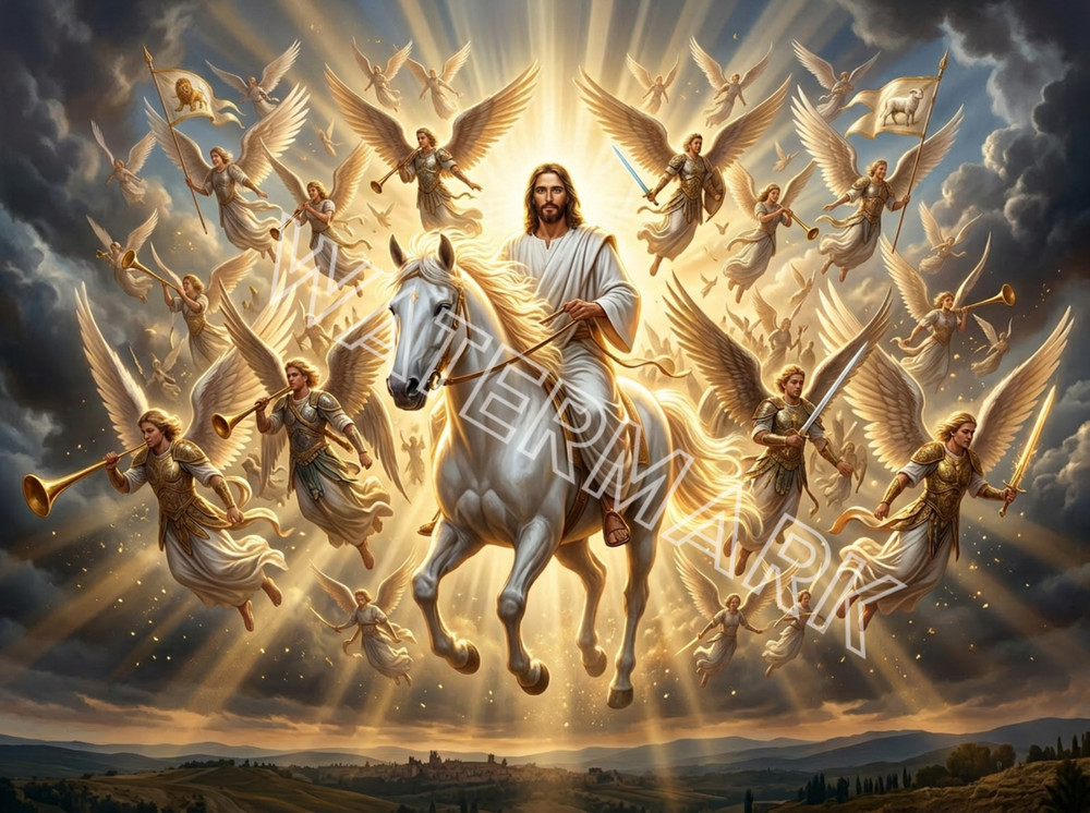 Return of Jesus Christ (Set of 4) Artwork Digital Images
