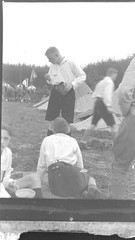 Negative Migratory Bird Boy Scout Free Flare Circa 1930 Flag 5x8cm