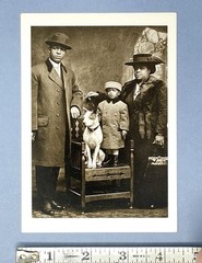 Harlem Family – 1920’s Fischl & Hartman Vintage Art Photo Print Card