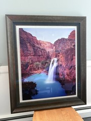 **Authenticated** Framed Photograph By Michael Fatali, Havasu Falls