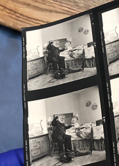 NEWLY FOUND Hendrickson PHOTO Contact Sheet Proof & Negatives IN-HOUSE DR. VISIT