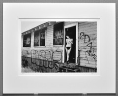 Russell Levin 2017 Kelsey Dylan – Doorway, Ft Ord 11×14 Darkroom Made Photograph