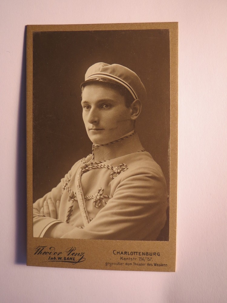 Berlin Charlottenburg-Gymnastics Stauffia 1910-A. Tendeloff Teudeloff CDV