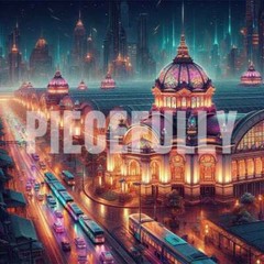 Thailand in Manhwa #004 AI Digital Art Image Hua Lamphong Train Station Anime
