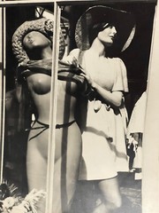 Unique Large 70s Curiosa Nude Film Photo Woman & Model