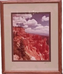 John Gravrillis Original Photograph Framed Art Bryce Canyon Utah 18in x23in