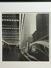 ERNST HAAS New York City, Manhattan, early 1950s Black and White Photograph