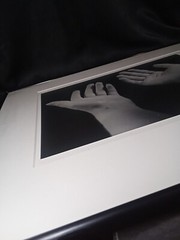 Original Art Black And White Photo Matted And Framed 20.5×16.5 Only Print Made