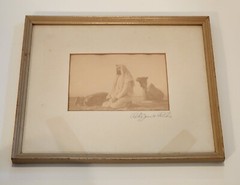 Original Photo / Signed Lithograph ROBERT YARNALL RICHIE 1930s/40s Middle East