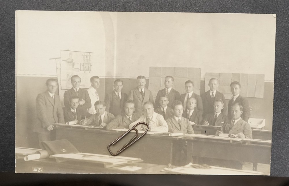 Photo Portrait Technical University Berlin Professor Classroom University Old