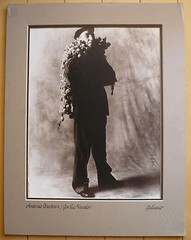 Vintage photograph modernism modern Antonio Barbaro Garlic Vendor