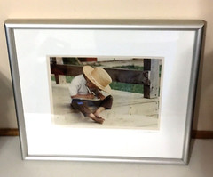 BILL COLEMAN «THE SCHOLAR II» AMISH NO 1002 LTD ED SIGNED PHOTO CUSTOM FRAMED