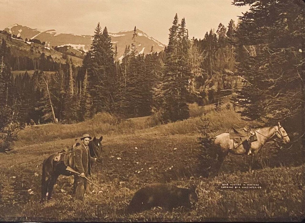 Albert Schlechten / Bear Hunting in Montana 1909