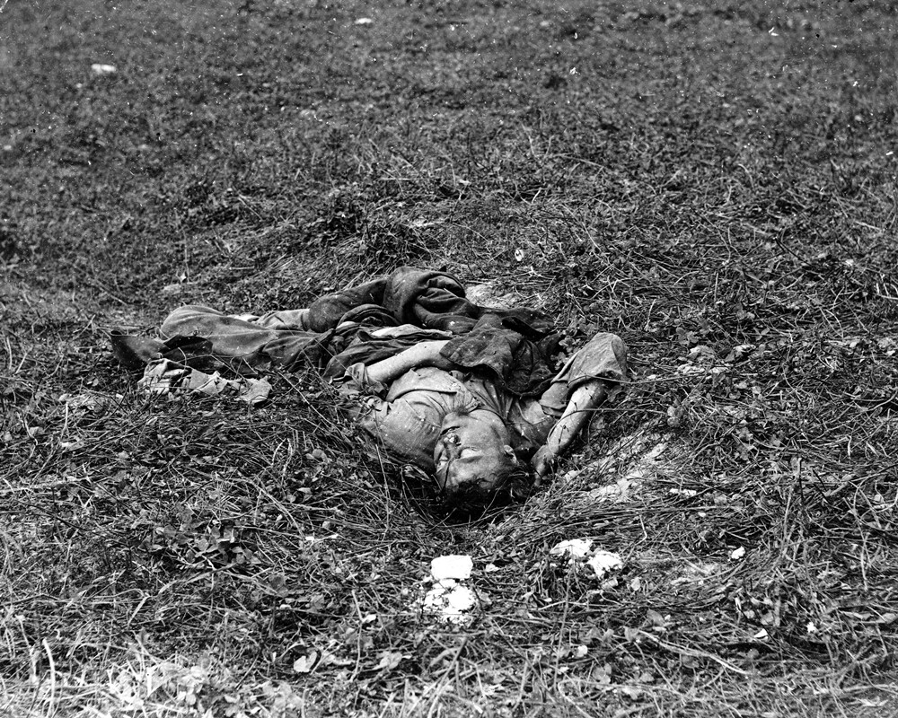 New Civil War Photo: Dead on Battlefield of Antietam – Sharpsburg – 6 Sizes!
