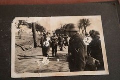 Reste eines Albums 55 Fotos – Soldaten, Ärzte, OP, Pimpfe, Badegäste, Sport usw.