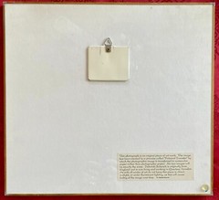 Deborah Schenck Original One of a Kind Polaroid Transfer to Watercolor Paper