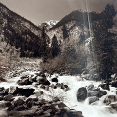 Gary Adler Signed Photo The Cascades Mt Princeton Colorado Hidden Figure 5/150