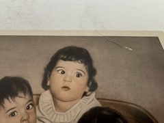 Story of the Dionne Quintuplets Book 1935 & Color 8×10 Photograph 1936 USA