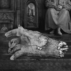 Fine Art B+W Photography Signed Ltd Edition SURREAL Gothic Hand Composition