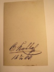 Prague – 1866 – Mr. C. Peschkaf? as a man with a beard portrait/CDV