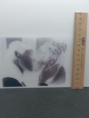 5##Photo negative film – Kissing women – Lesbian couple – Love – Kiss