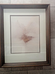 Art Photography High Quality Print Signed Matted Wood Framed Vint Excellent