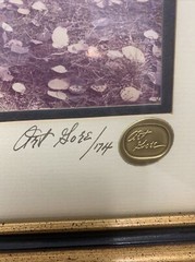 Vintage Art Gore Photographs Original Print Colorado Artist Signed Framed 2