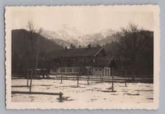 Bayrischzell 1942 – Building Winter – Old Photo 1940s