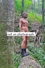 Fine art nude of man gay interest model outdoors 17 photographs 4×6 glossy
